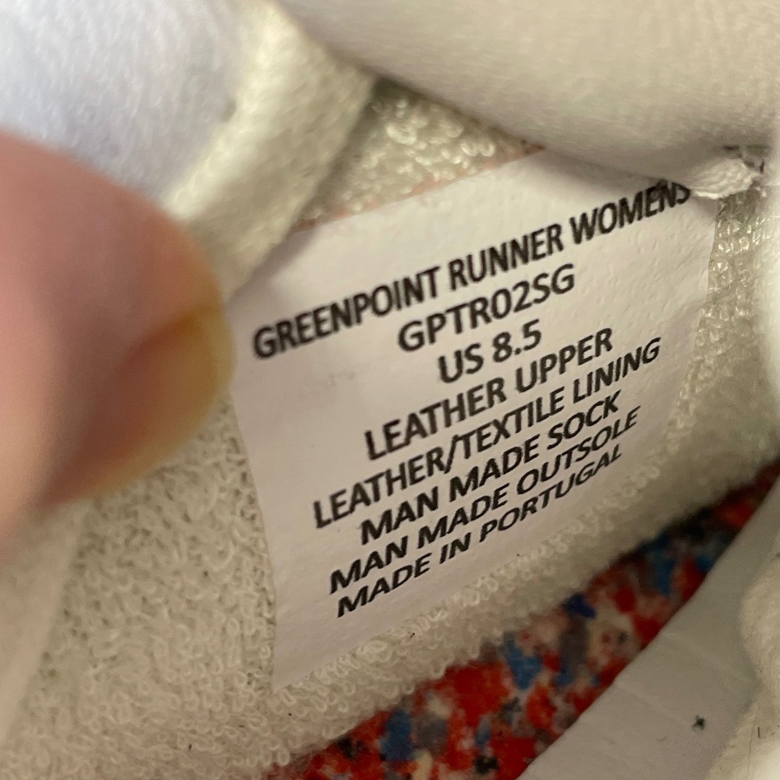 Nwot Greats Greenpoint Runner Womens Black White Leather Suede Sneakers Size 8.5 — image 7 of 7